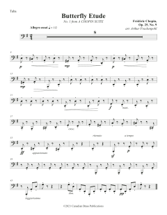 Chopin Suite - Tuba von Canadian Brass Quintet (Download) 