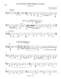 Crown Him With Many Crowns - Tuba von Canadian Brass Quintet (Download) 