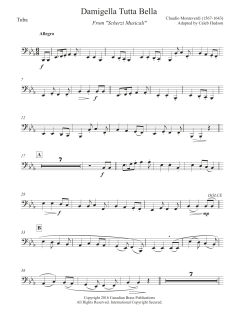 Damigella Tutta Bella - Tuba von Canadian Brass Quintet (Download) 