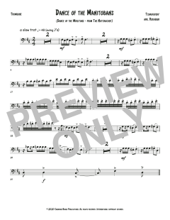 Dance of the Manitobans - Trombone von Canadian Brass Quintet (Download) 