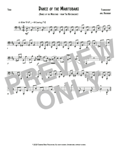 Dance of the Manitobans - Tuba von Canadian Brass Quintet (Download) 