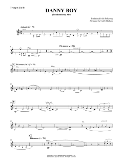 Danny Boy - Bb Trumpet 2 von Canadian Brass Quintet (Download) 