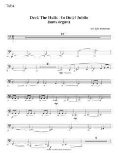 Deck the Halls (In Dulci Jubilo) - Tuba von Canadian Brass Quintet (Download) 
