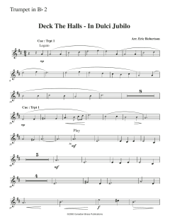 Deck the Halls (In Dulci Jubilo) von Canadian Brass Quintet (Download) 