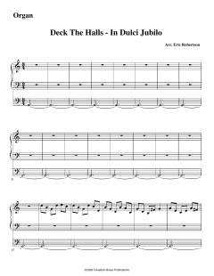 Deck the Halls (In Dulci Jubilo) von Canadian Brass Quintet (Download) 