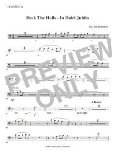 Deck the Halls (In Dulci Jubilo) von Canadian Brass Quintet (Download) 