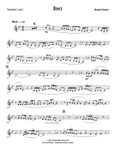 Doves - Flugelhorn 1 von Canadian Brass Quintet (Download) 