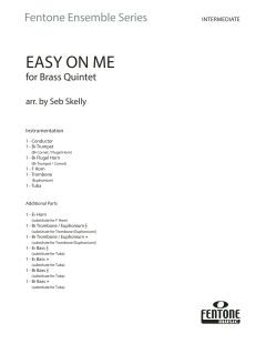 Easy On Me von Adele (Download) 