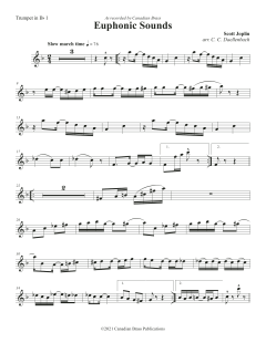 Euphonic Sounds - Bb Trumpet 1 von Canadian Brass Quintet (Download) 