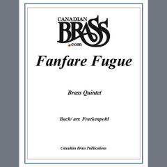 Fanfare Fugue - Full Score von Canadian Brass Quintet (Download) 