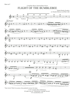 Flight Of The Bumblebee (Intermediate) von Canadian Brass Quintet (Download) 