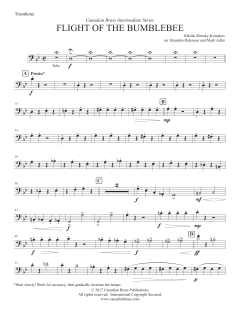 Flight Of The Bumblebee (Intermediate) von Canadian Brass Quintet (Download) 