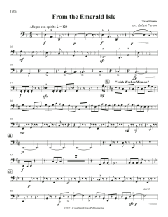 From The Emerald Isle - Tuba von Canadian Brass Quintet (Download) 