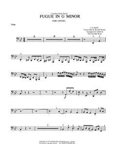 Fugue in G minor - Tuba von Canadian Brass Quintet (Download) 