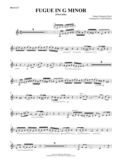 Fugue in G Minor von Canadian Brass Quintet (Download) 