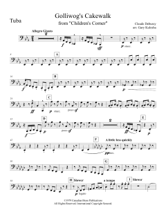 Golliwog's Cakewalk - Tuba von Canadian Brass Quintet (Download) 