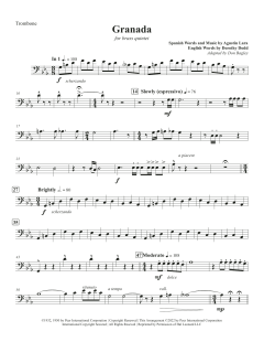 Granada - Trombone von Canadian Brass Quintet (Download) 
