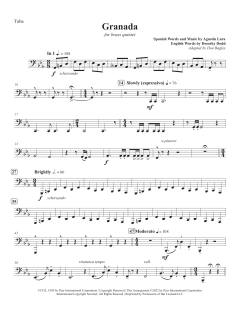 Granada - Tuba von Canadian Brass Quintet (Download) 