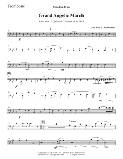 Grand Angelic March - Trombone von Canadian Brass Quintet (Download) 
