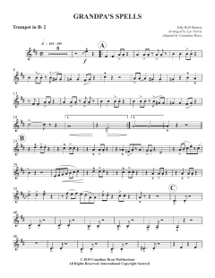 Grandpa's Spells - Bb Trumpet 2 von Canadian Brass Quintet (Download) 