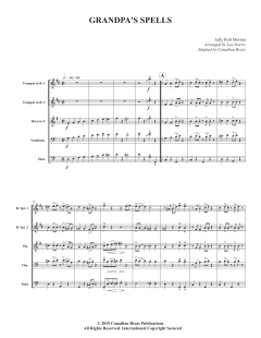Grandpa's Spells - Full Score von Canadian Brass Quintet (Download) 