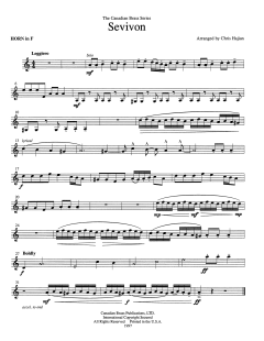 Hanukah Trilogy - Trombone von Canadian Brass Quintet (Download) 