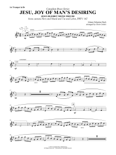 Jesu, Joy of Man's Desiring - Bb Trumpet 1 von Canadian Brass Quintet (Download) 
