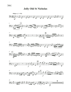 Jolly Old St. Nicholas - Tuba von Canadian Brass Quintet (Download) 