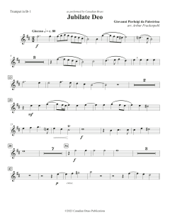Jubilate Deo von Canadian Brass Quintet (Download) 