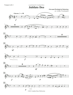 Jubilate Deo von Canadian Brass Quintet (Download) 