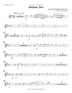 Jubilate Deo von Canadian Brass Quintet (Download) 