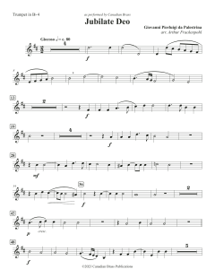 Jubilate Deo von Canadian Brass Quintet (Download) 