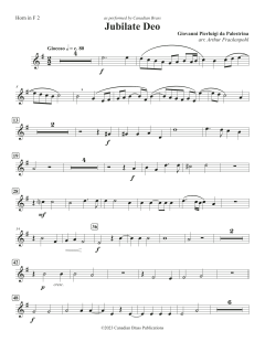 Jubilate Deo von Canadian Brass Quintet (Download) 