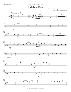 Jubilate Deo von Canadian Brass Quintet (Download) 