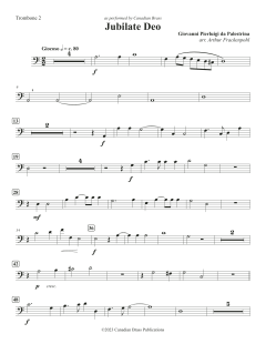 Jubilate Deo von Canadian Brass Quintet (Download) 