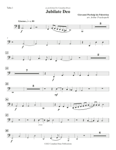 Jubilate Deo von Canadian Brass Quintet (Download) 