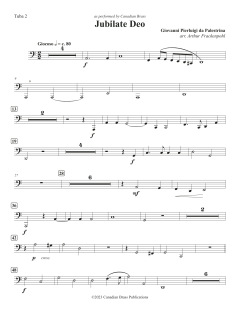 Jubilate Deo von Canadian Brass Quintet (Download) 