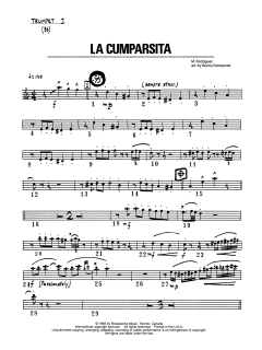 La Cumparsita - Bb Trumpet 1 von Canadian Brass Quintet (Download) 