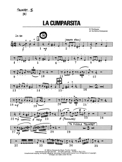 La Cumparsita - Bb Trumpet 2 von Canadian Brass Quintet (Download) 