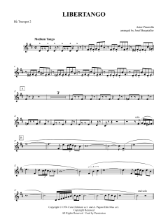 Libertango - Bb Trumpet 2 von Canadian Brass Quintet (Download) 