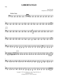 Libertango - Tuba von Canadian Brass Quintet (Download) 