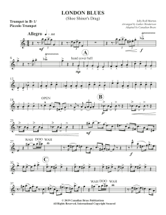 London Blues - Bb Trumpet 1 / Piccolo Tpt. von Canadian Brass Quintet (Download) 