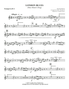 London Blues - Bb Trumpet 2 von Canadian Brass Quintet (Download) 