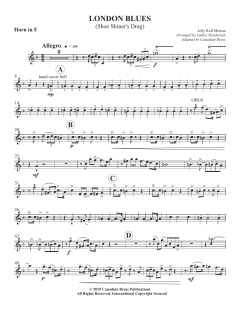 London Blues - F Horn von Canadian Brass Quintet (Download) 