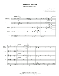London Blues - Full Score von Canadian Brass Quintet (Download) 