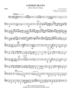 London Blues - Tuba von Canadian Brass Quintet (Download) 