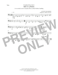 Muy Linda - Tuba von Canadian Brass Quintet (Download) 