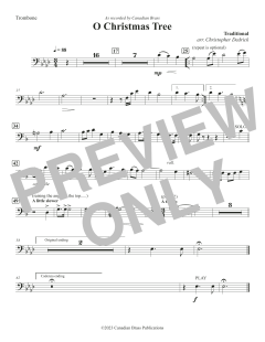 O Christmas Tree - Trombone von Canadian Brass Quintet (Download) 