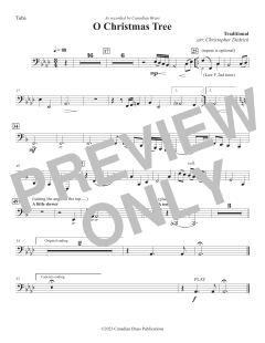 O Christmas Tree - Tuba von Canadian Brass Quintet (Download) 