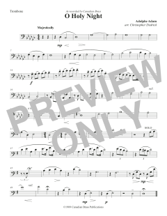 O Holy Night - Trombone von Canadian Brass Quintet (Download) 